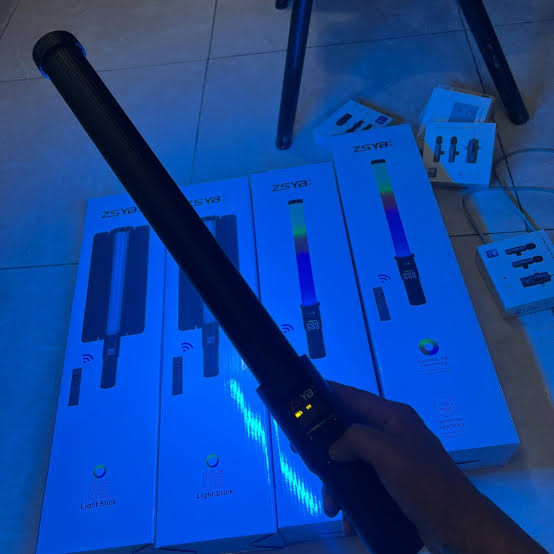 نور باتومی ZSYB YB200R RGB (باتوم لایت)