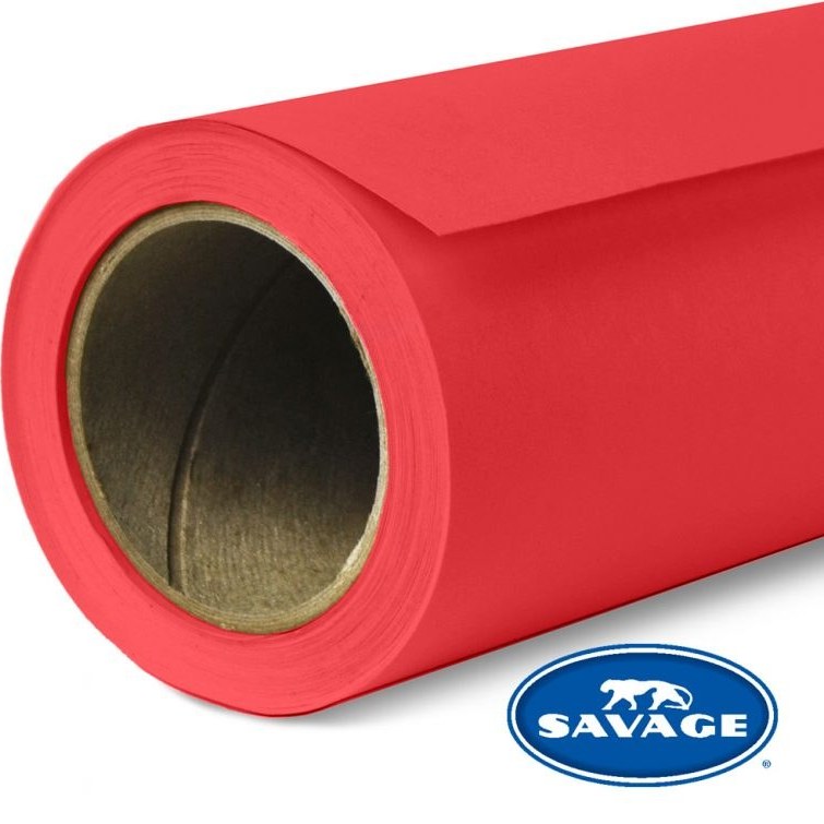 فون کاغذی Savage Widetone Seamless #08 Primary Red