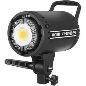 ویدیو لایت 400 وات مدل KY-BK ۰۹۲۹ cob همراه با سه پایه و سافت باکس ۹۰*۶۰